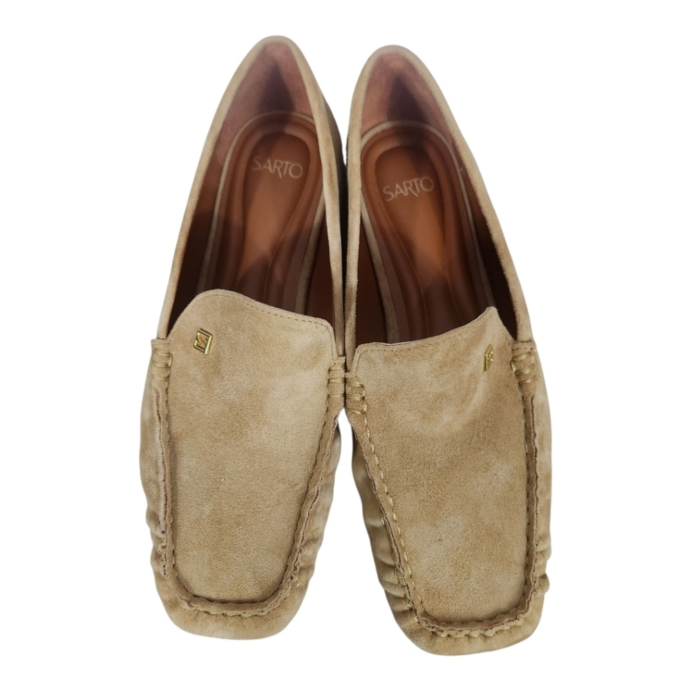 SARTO by FRANCO SARTO Lainey Suede Loafers Women's Size 7.5 - Picture 6 of 11